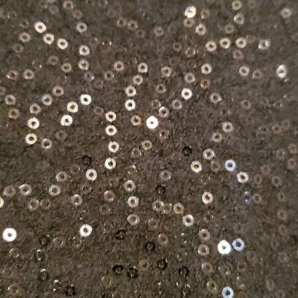 Stunning ANN TAYLOR Black Sequin Skirt Size 6 - Picture 4 of 13